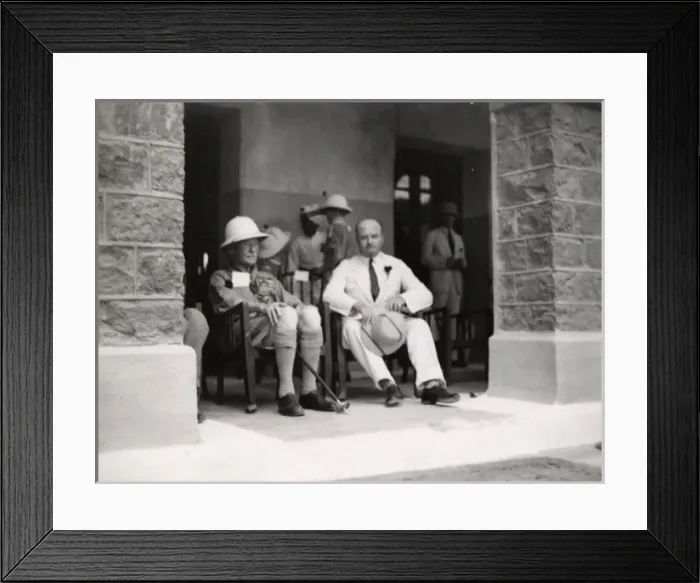 Framed Print : Baden-Powell in Aden Framed Print : Baden-Powell in Aden