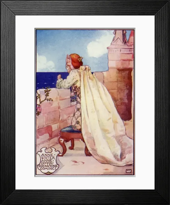 Framed Print : From Bluebeard by Katharine Cameron Framed Print : From Bluebeard by Katharine Cameron