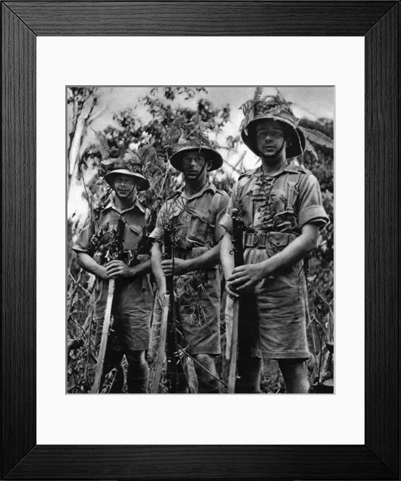 Framed Print : Manchester Regiment in Malaya Framed Print : Manchester Regiment in Malaya