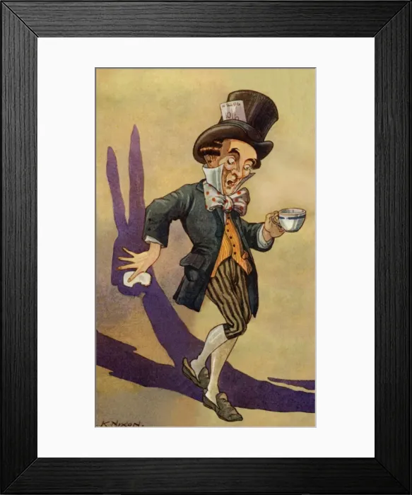 Framed Print : Alice in Wonderland by Kay Nixon Framed Print : Alice in Wonderland by Kay Nixon