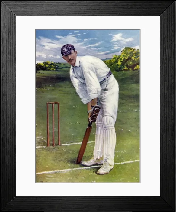 Framed Print : LCH Paliaret. Cricketer Framed Print : LCH Paliaret. Cricketer