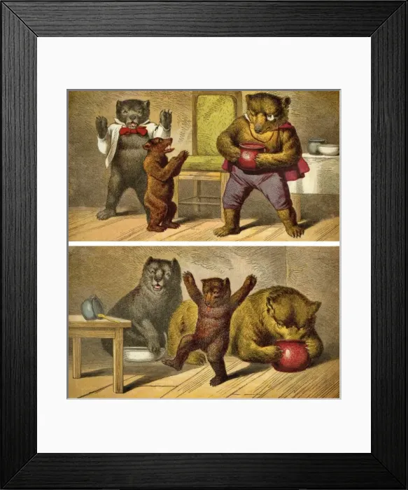 Framed Print : The Three Bears Framed Print : The Three Bears