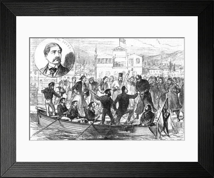 Framed Print : Abduction of Colonel Synge Framed Print : Abduction of Colonel Synge