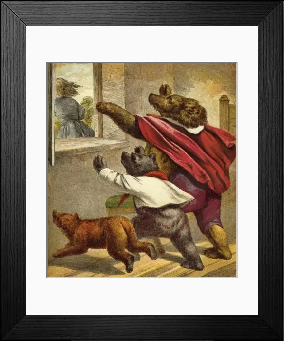 Framed Print : The Three Bears Framed Print : The Three Bears