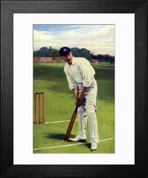 Framed Print : Fs Jackson. Cricketer Framed Print : Fs Jackson. Cricketer