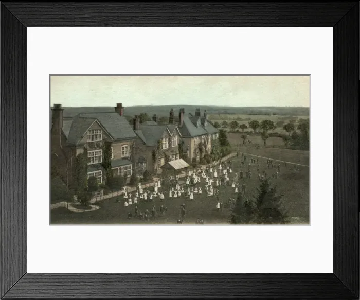 Framed Print : National Childrens Home & Orphanage Birmingham Branch - Gir Framed Print : National Childrens Home & Orphanage Birmingham Branch - Gir