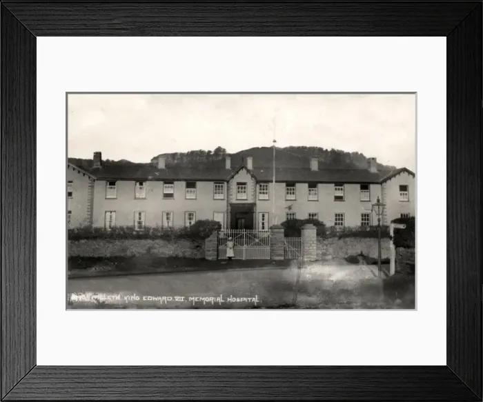 Framed Print : Edward VII Memorial Hospital, Machynlleth Framed Print : Edward VII Memorial Hospital, Machynlleth