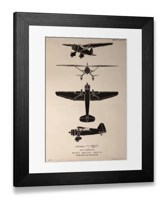 Framed Print : Lysander Mercury and Perseus planes Framed Print : Lysander Mercury and Perseus planes
