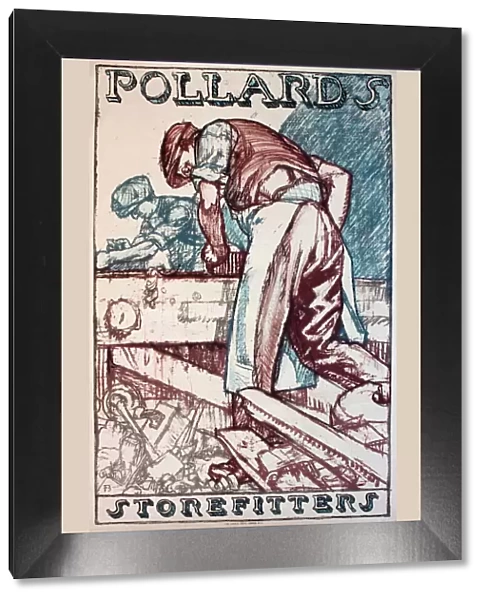Poster advertising Pollards Storefitters