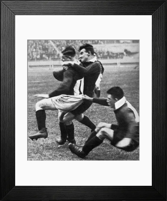 Framed Print : Wales versus Australia at Wembley, 1930 Framed Print : Wales versus Australia at Wembley, 1930