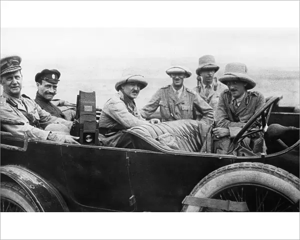 Major General Dunsterville and staff, Baku