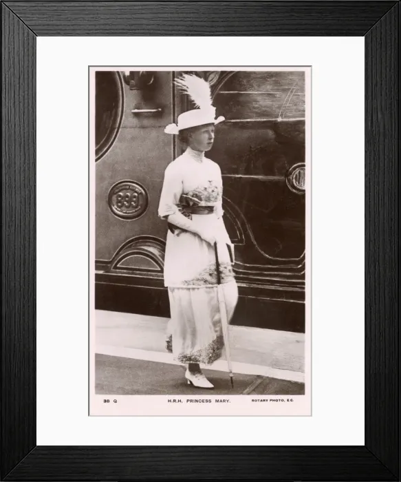 Framed Print : HRH Princess Mary - Paddington Station Framed Print : HRH Princess Mary - Paddington Station