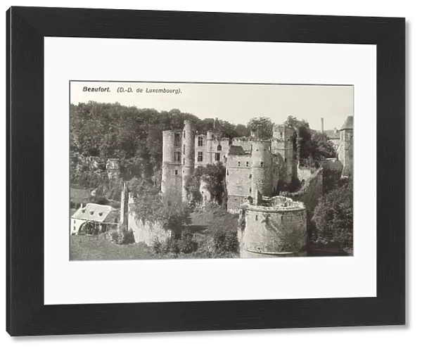 Beaufort - Luxembourg - Castle ruins