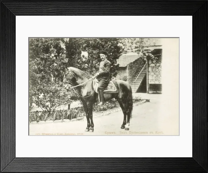 Framed Print : Cavalryman from near Yalta in the Crimea Framed Print : Cavalryman from near Yalta in the Crimea