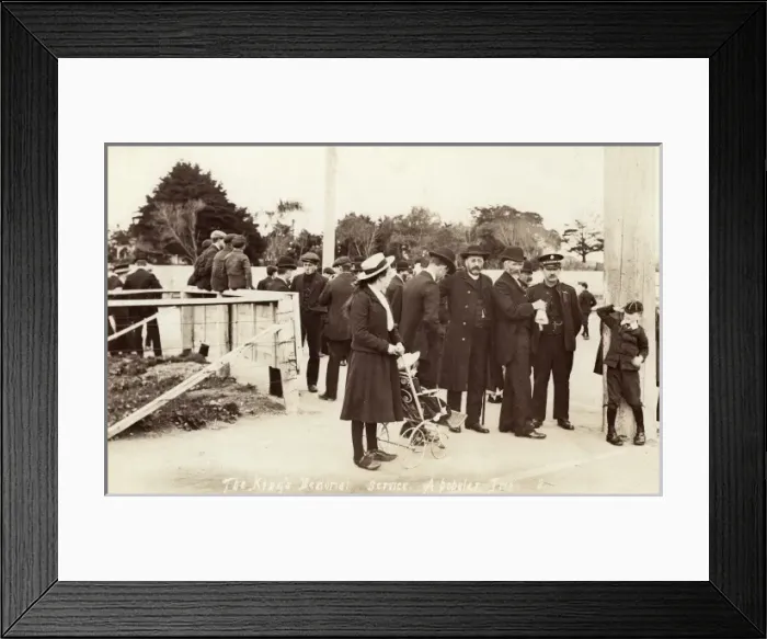 Framed Print : The Kings Memorial Service - Edward VII Framed Print : The Kings Memorial Service - Edward VII