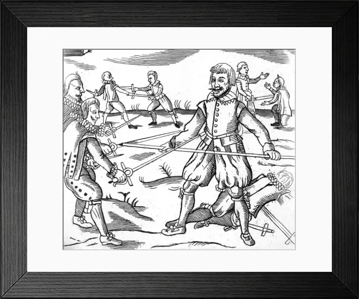 Framed Print : Englishman asserting his authority Framed Print : Englishman asserting his authority