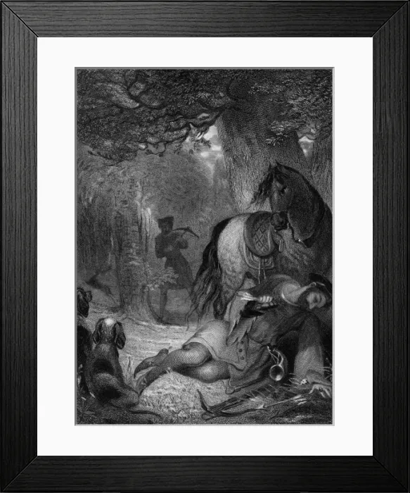 Framed Print : Death of William Rufus Framed Print : Death of William Rufus