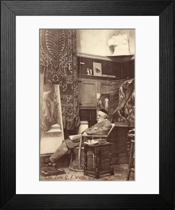 Framed Print : George Frederic Watts - Painter Framed Print : George Frederic Watts - Painter