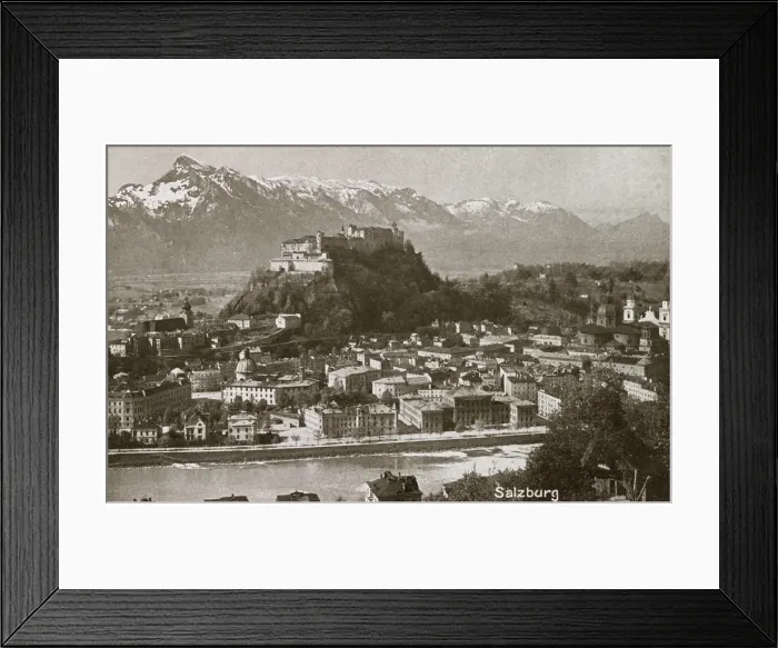 Framed Print : Salzburg - General view Framed Print : Salzburg - General view