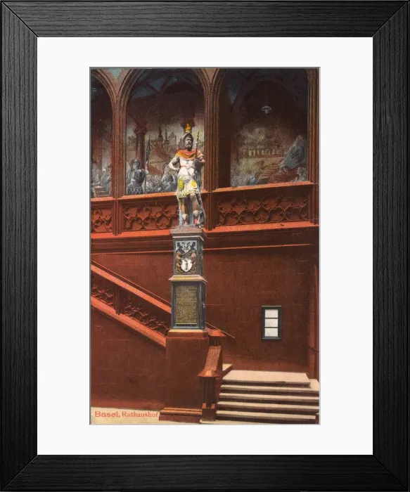 Framed Print : The Rathaus, Basel, Switzerland Framed Print : The Rathaus, Basel, Switzerland