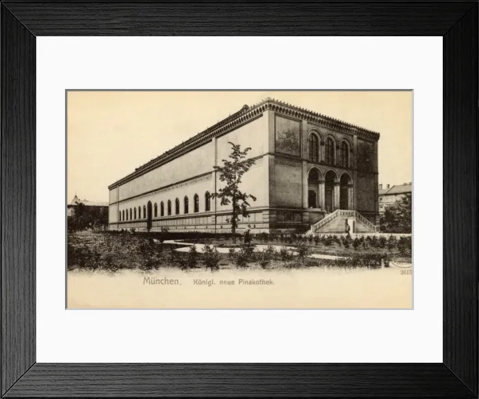 Framed Print : Germany - Neue Pinakothek Art Gallery, Munich Framed Print : Germany - Neue Pinakothek Art Gallery, Munich