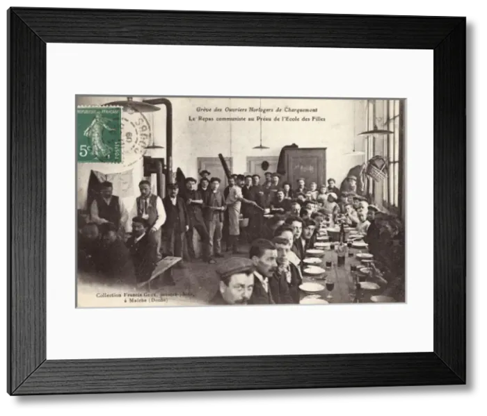 Framed Print : France - Striking Clockmakers Framed Print : France - Striking Clockmakers