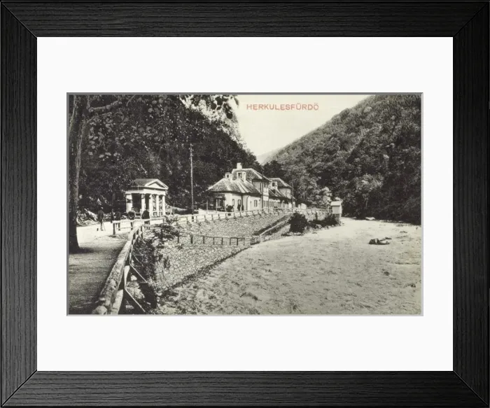 Framed Print : Romania - Herkulesfurdo Framed Print : Romania - Herkulesfurdo