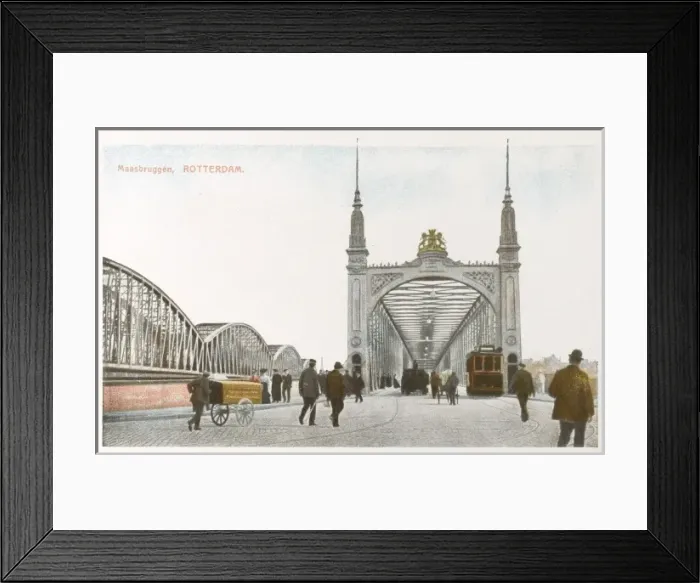 Framed Print : Rotterdam - The Netherlands - Msbruggen Framed Print : Rotterdam - The Netherlands - Msbruggen