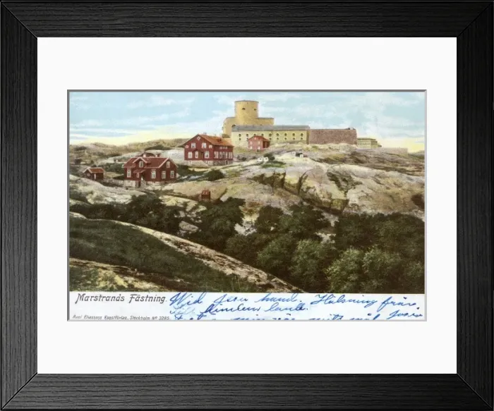 Framed Print : Marstrand Castle, Sweden Framed Print : Marstrand Castle, Sweden
