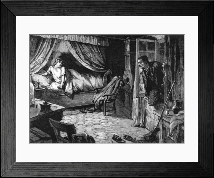Framed Print : Pierre Simplin, the strangler Framed Print : Pierre Simplin, the strangler