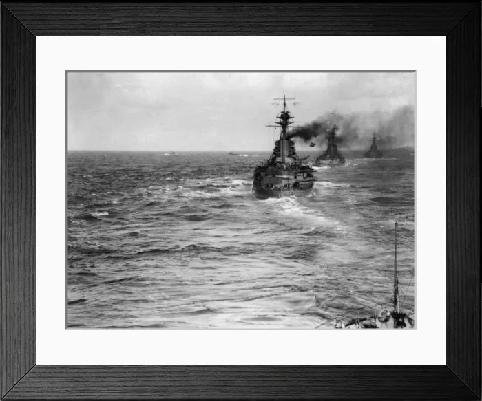 Framed Print : HMS Revenge, Resolution and Royal Sovereign, WW1 Framed Print : HMS Revenge, Resolution and Royal Sovereign, WW1