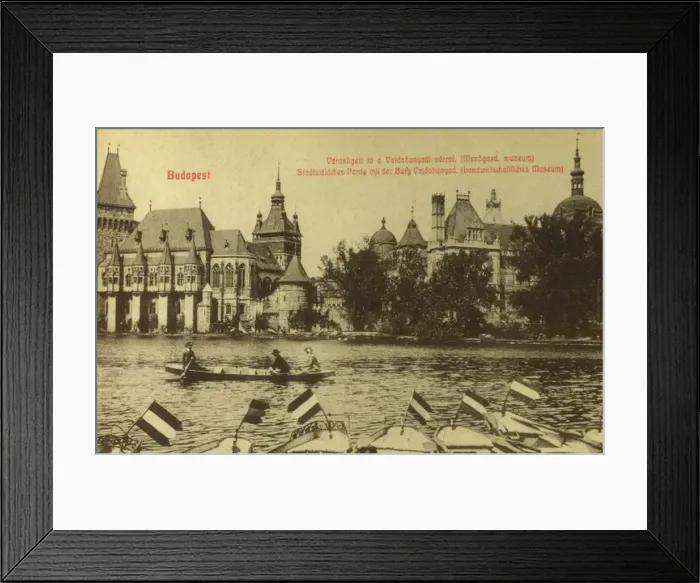 Framed Print : Hungary - Budapest - Vajdahunyad Castle Framed Print : Hungary - Budapest - Vajdahunyad Castle