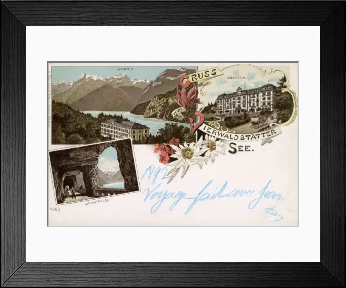 Framed Print : Lake Lucerne, Switzerland Framed Print : Lake Lucerne, Switzerland