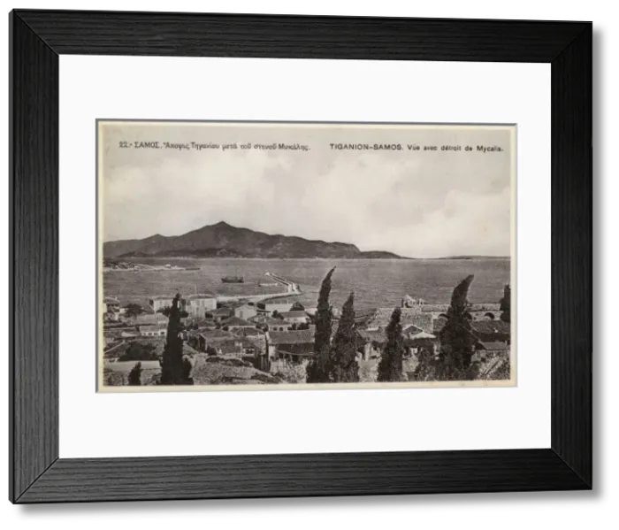 Framed Print : Mykali Straits, Island of Samos, Greece Framed Print : Mykali Straits, Island of Samos, Greece