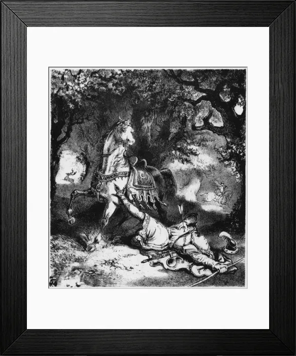 Framed Print : Death of William Rufus Framed Print : Death of William Rufus