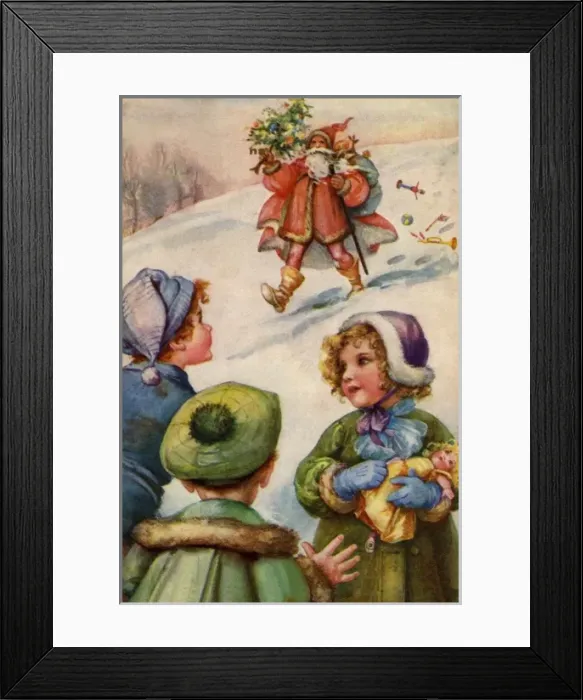 Framed Print : AL Bowley. C1758 Xmas Framed Print : AL Bowley. C1758 Xmas