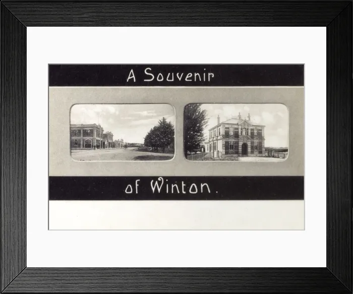 Framed Print : Souvenir of Winston - New Zealand Framed Print : Souvenir of Winston - New Zealand