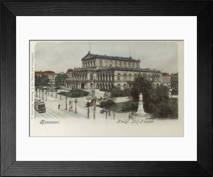 Framed Print : Staatsoper - Hanover, Germany Framed Print : Staatsoper - Hanover, Germany