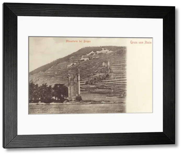 Framed Print : Mauseturm, Bingen, Germany Framed Print : Mauseturm, Bingen, Germany