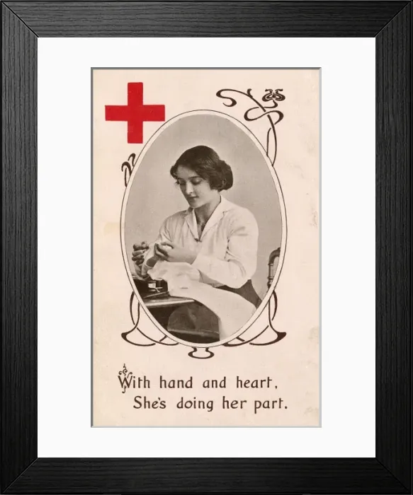 Framed Print : Women War Work - WWI Framed Print : Women War Work - WWI