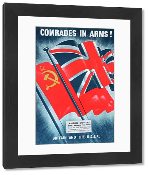 Wartime poster, Comrades in Arms