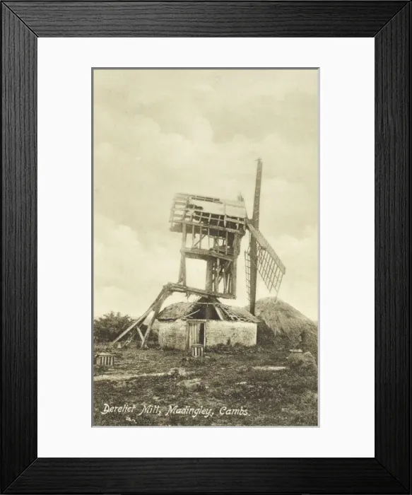 Framed Print : Ruined windmill - Madingley, Cambridge Framed Print : Ruined windmill - Madingley, Cambridge