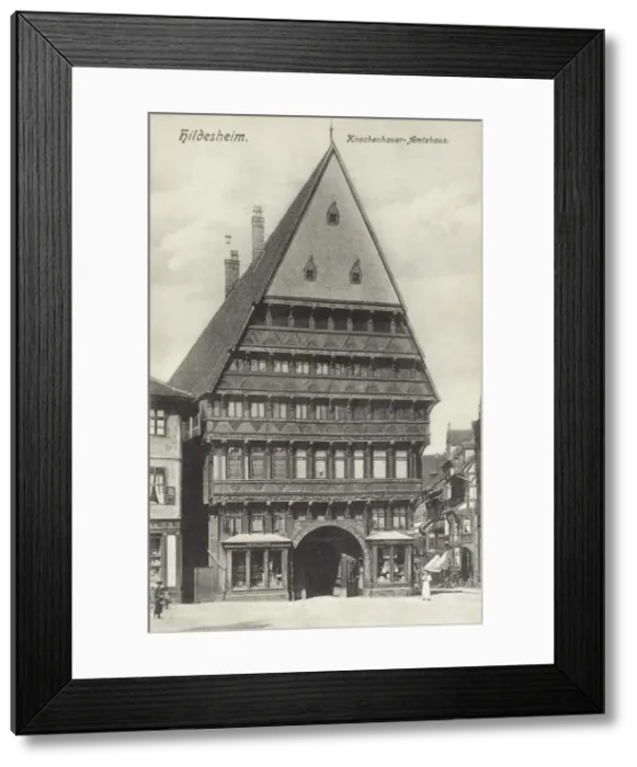 Framed Print : Germany - Hildesheim - Butchers Guild Hall Framed Print : Germany - Hildesheim - Butchers Guild Hall