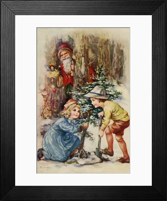 Framed Print : AL Bowley. C2098b Xmas Framed Print : AL Bowley. C2098b Xmas