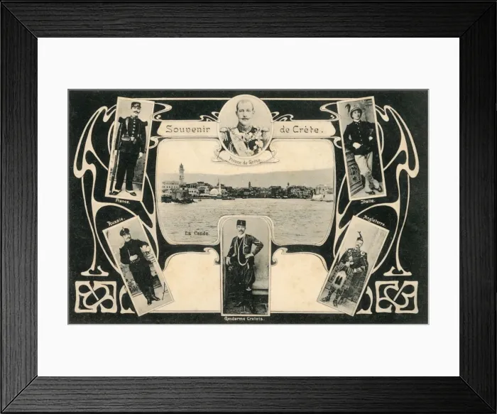 Framed Print : Annexation of Crete by Great Powers Framed Print : Annexation of Crete by Great Powers