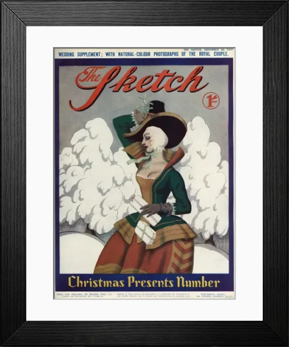 Framed Print : The Sketch front cover, Christmas Presents Number 1934