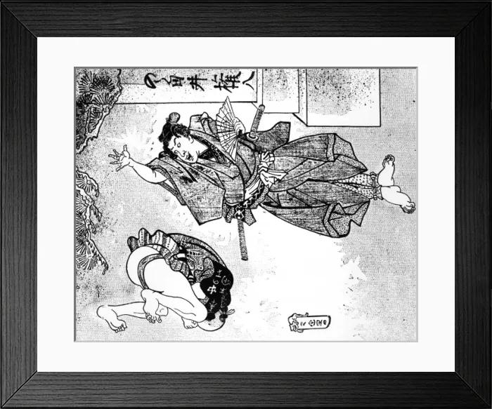 Framed Print : Japanese martial arts Framed Print : Japanese martial arts