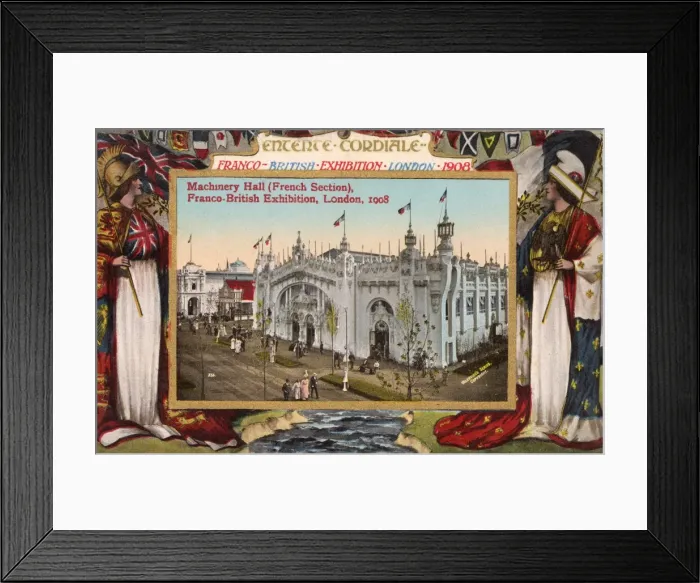 Framed Print : Franco-British Exhibition- Machinery Hall Framed Print : Franco-British Exhibition- Machinery Hall