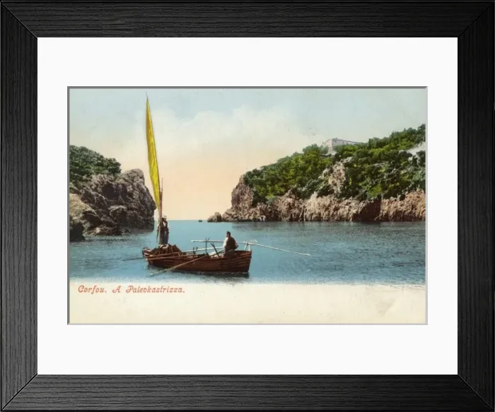 Framed Print : Corfu - Greece - Paleokastrica Framed Print : Corfu - Greece - Paleokastrica