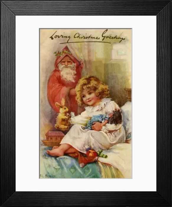 Framed Print : AL Bowley. C1757b Xmas